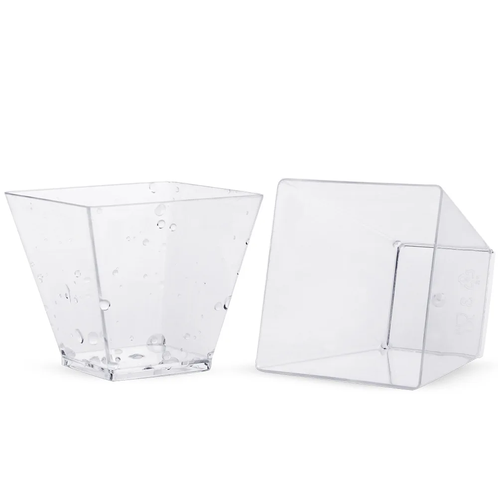 50pcs Ice Cream Cup Disposable Plastic Fruit Candy Cake Cups Jelly Yogurt Mousses Dessert Baking Cup Portion Food Container 60ml
50pcs Ice Cream Cup Disposable Plastic Fruit Candy Cake Cups Jelly Yogurt Mousses Dessert Baking Cup Portion Food Container 60ml