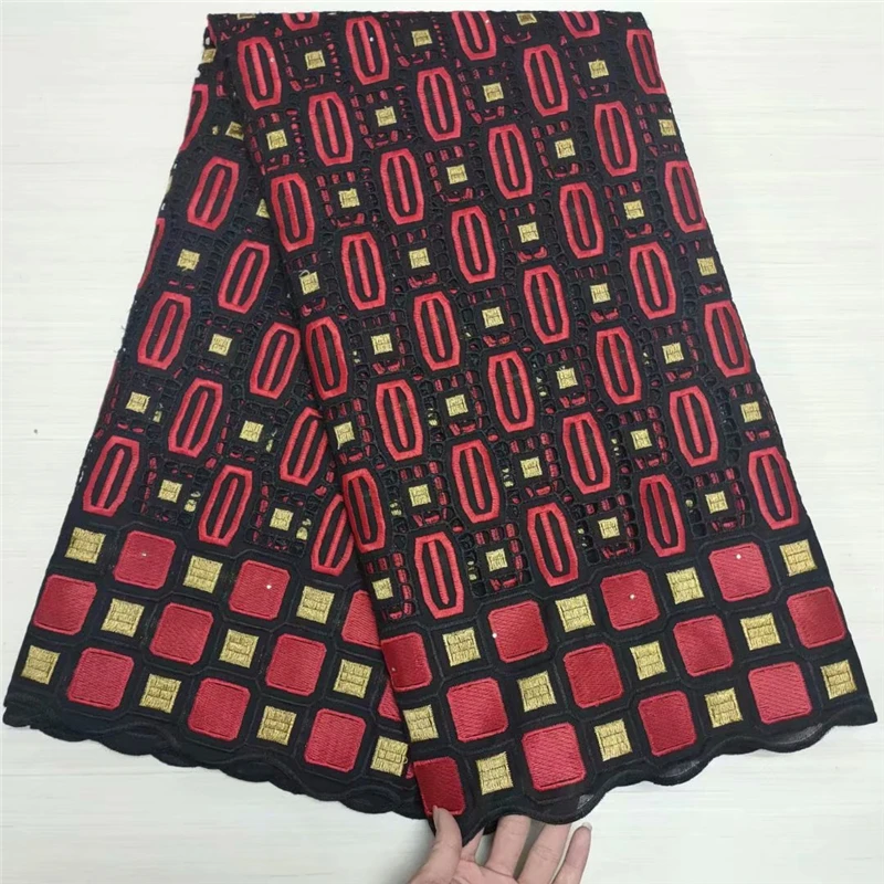 100% Cotton Swiss Lace Fabric Black African Nigerian Lace Embroidery Swiss Voile Laces Fabrics
100% Cotton Swiss Lace Fabric Black African Nigerian Lace Embroidery Swiss Voile Laces Fabrics