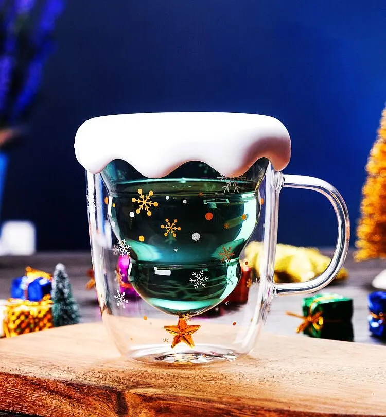 Glass Mugs Double Wall Glass mug, Bear cat dog animal Double-layer glass mug Coffee Cup, Christmas mug gift ,cute Tea Milk Cup
Glass Mugs Double Wall Glass mug, Bear cat dog animal Double-layer glass mug Coffee Cup, Christmas mug gift ,cute Tea Milk Cup