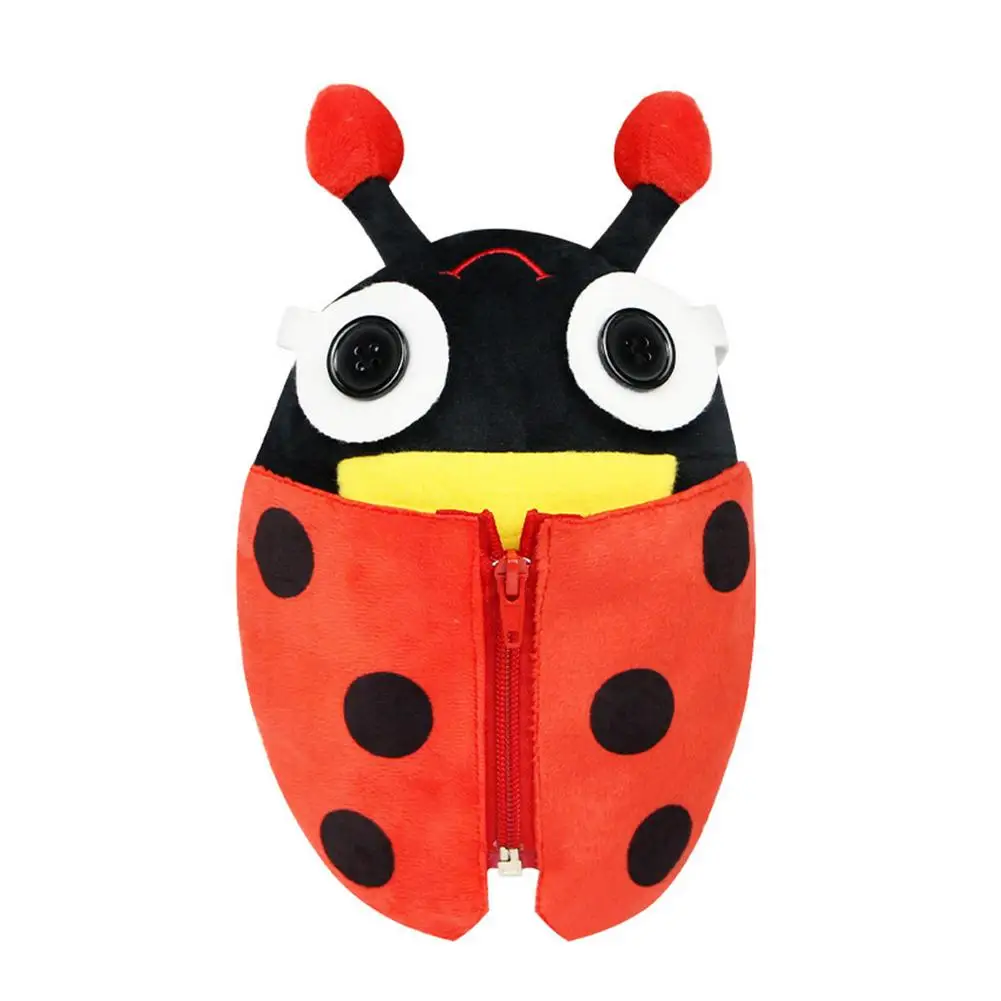 Plush Ladybug Zipper Toys Montessori Kids Educational Toys Busy Boards Buckle-Toy Fasten Buttons And Threading Skills Learning
Plush Ladybug Zipper Toys Montessori Kids Educational Toys Busy Boards Buckle-Toy Fasten Buttons And Threading Skills Learning