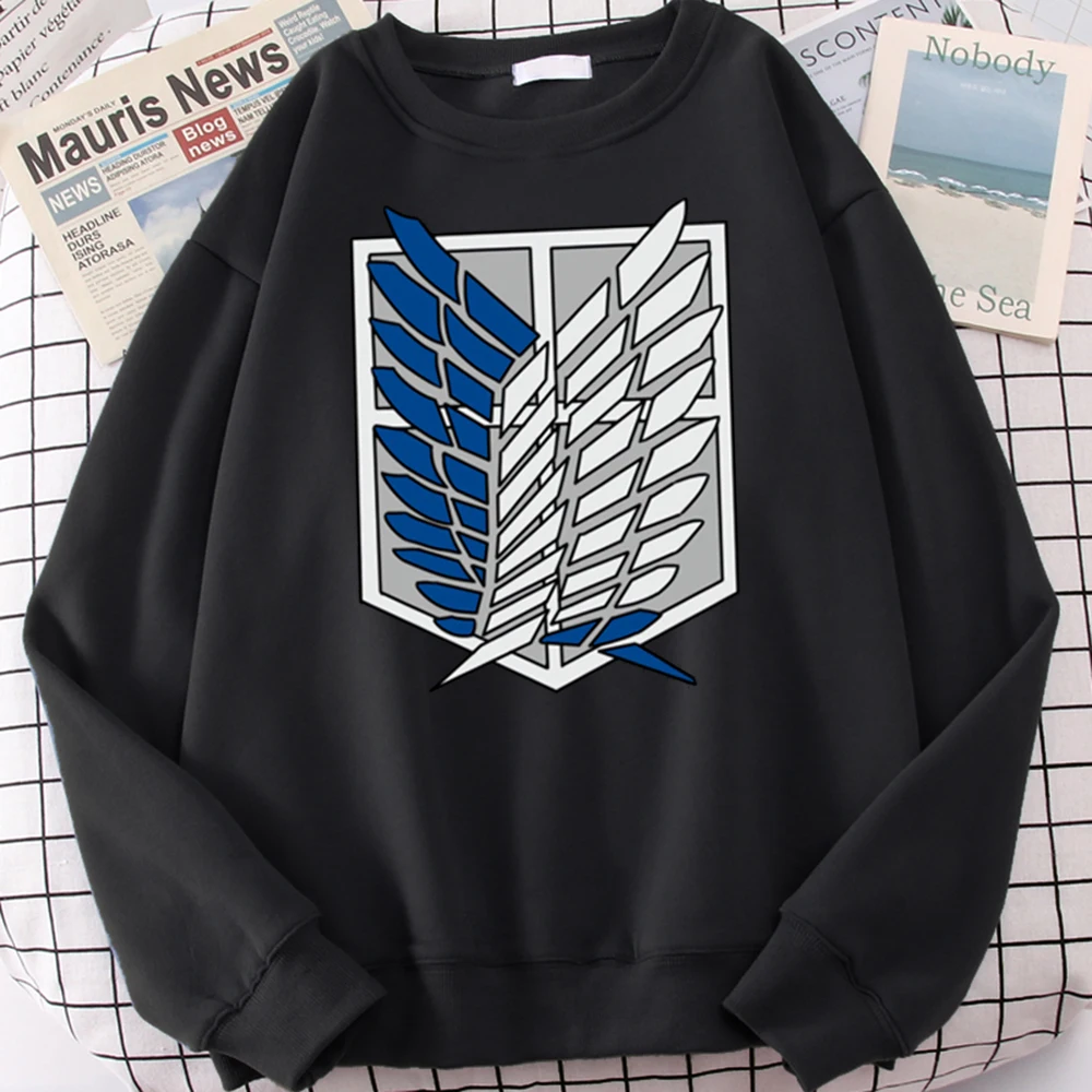 Attack on Titan Print Hoodies Men Fleece Sweatshirts Anime Crewneck Pullover 2021 Winter Autumn New Fashion Hooded Streetwear
Attack on Titan Print Hoodies Men Fleece Sweatshirts Anime Crewneck Pullover 2021 Winter Autumn New Fashion Hooded Streetwear