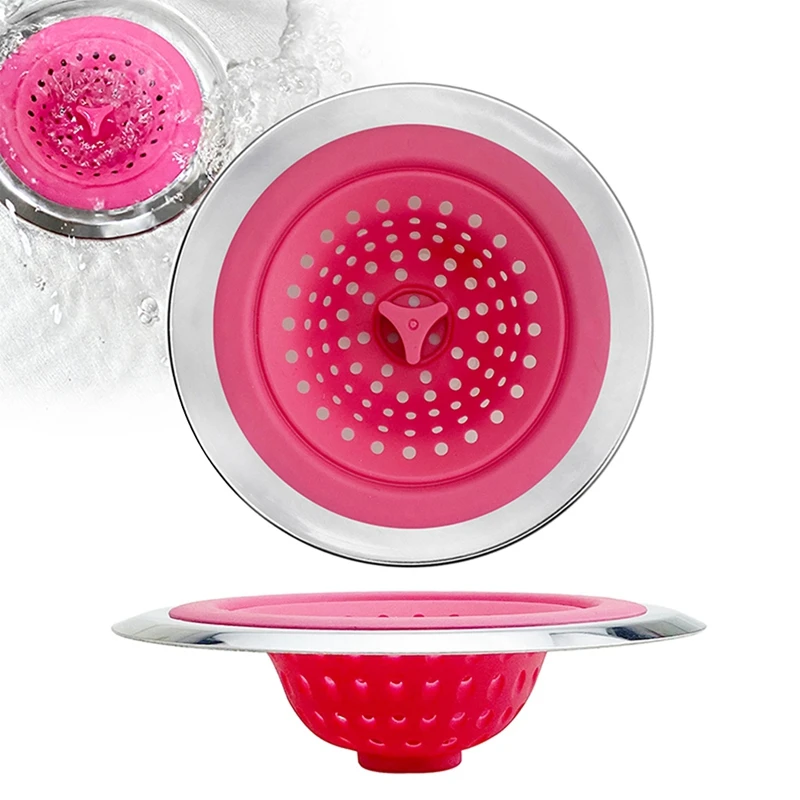 Justdolife Sink Drain Strainer Hair Catchers Rubber Shower Bathtub Floor Filter Water Stopper Silicone Filter
Justdolife Sink Drain Strainer Hair Catchers Rubber Shower Bathtub Floor Filter Water Stopper Silicone Filter