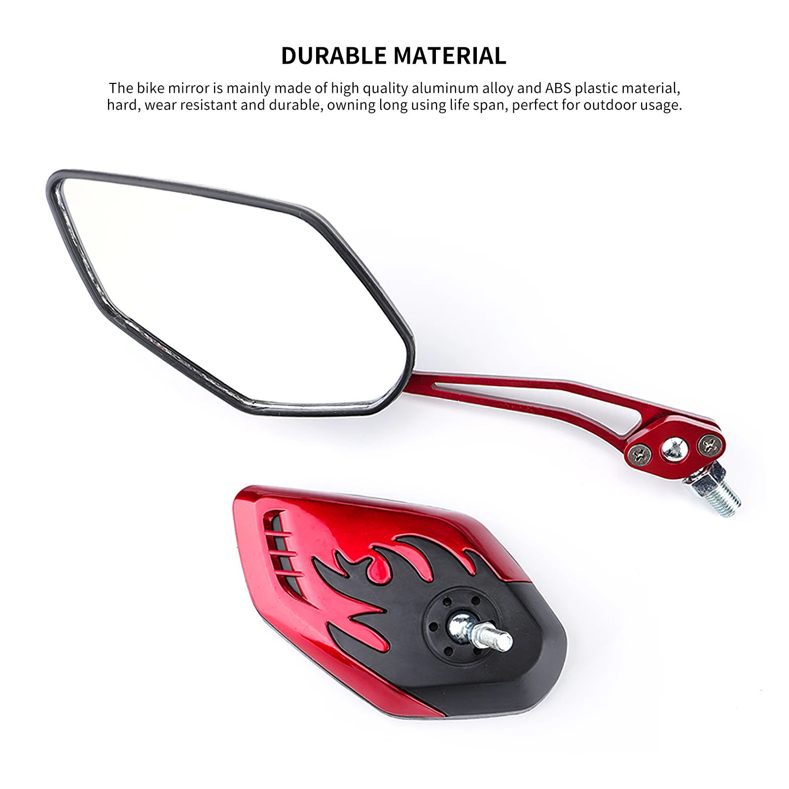 Outdoor Bicycle Rear View Mirror Adjustable Back Sight Reflector MTB Bike Handlebar Mirrors Bicycle Accessories Side Mirror
Outdoor Bicycle Rear View Mirror Adjustable Back Sight Reflector MTB Bike Handlebar Mirrors Bicycle Accessories Side Mirror