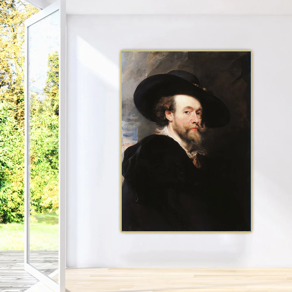 Holover Canvas Oil Painting Peter Paul Rubens"Self-portrait"Baroque Artwork Poster Wall Art Aesthetic Home Decoration
Holover Canvas Oil Painting Peter Paul Rubens"Self-portrait"Baroque Artwork Poster Wall Art Aesthetic Home Decoration