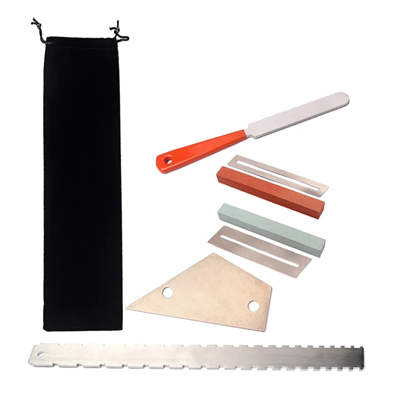 Steel Guitar Fret Repair Tool Set Cleaning Polishing File Gasket Polish Strip
Steel Guitar Fret Repair Tool Set Cleaning Polishing File Gasket Polish Strip