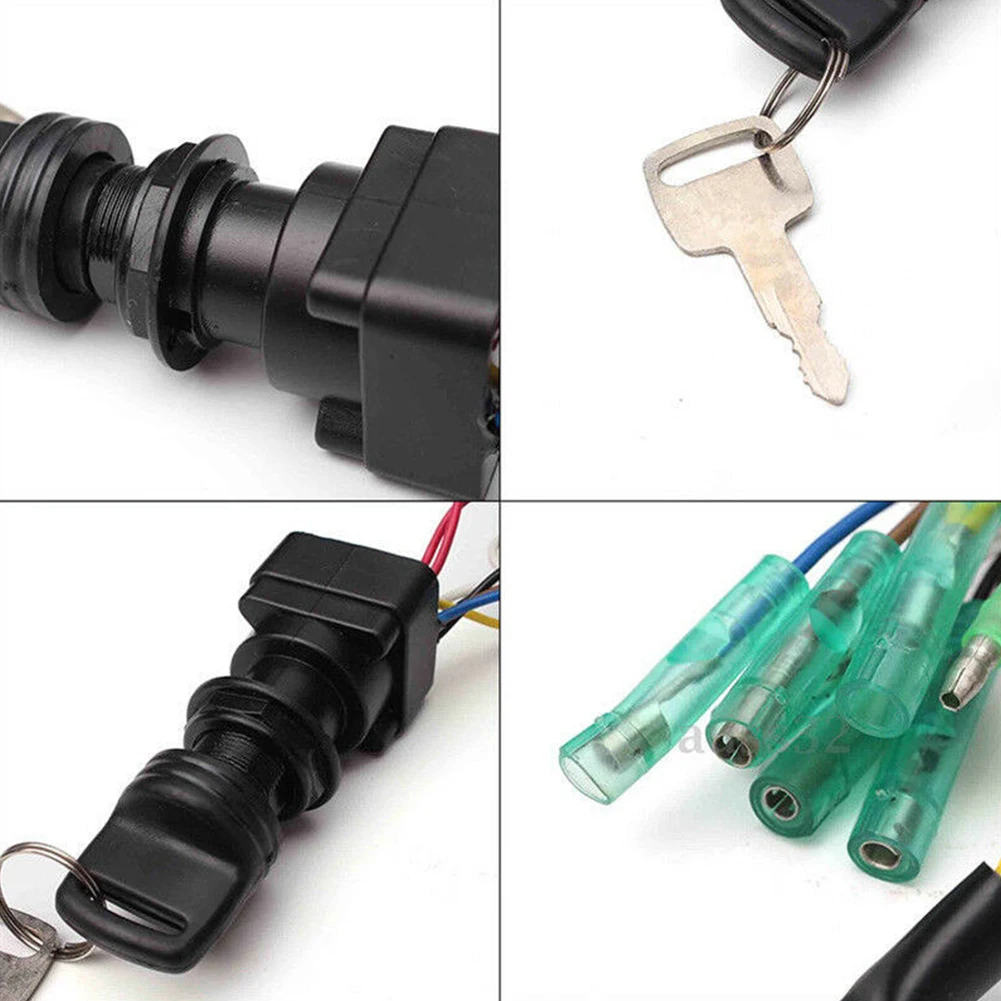 703-82510-43-00 Outboard Boat Assy Ignition Switch Key Portable Convenient Easy Install Main For Yamaha Motor Control Box
703-82510-43-00 Outboard Boat Assy Ignition Switch Key Portable Convenient Easy Install Main For Yamaha Motor Control Box
