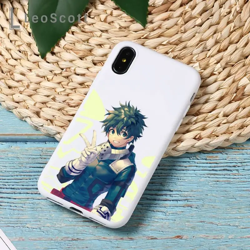 Anime My Hero Academia deku bakugou Boku Phone Case Candy Color for iPhone 11 12 mini pro XS MAX 8 7 6 6S Plus X 5S SE 2020 XR 
Anime My Hero Academia deku bakugou Boku Phone Case Candy Color for iPhone 11 12 mini pro XS MAX 8 7 6 6S Plus X 5S SE 2020 XR