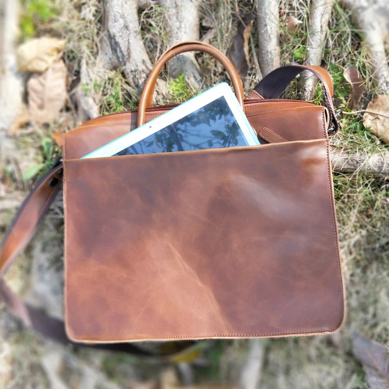 Women Men Leather Shoulder Bag Large Capacity 14 Inch Laptop Briefcase Bags for Documents Messenger Bag Vintage Leather Business
Women Men Leather Shoulder Bag Large Capacity 14 Inch Laptop Briefcase Bags for Documents Messenger Bag Vintage Leather Business