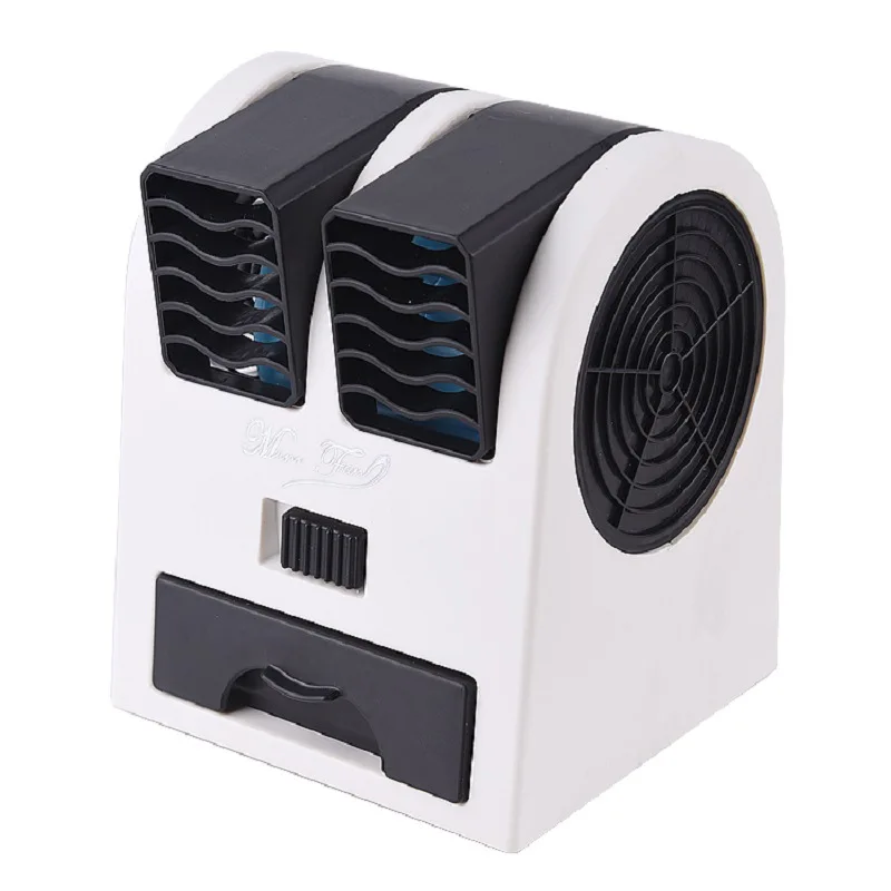 Double Air Outlet Mini Fan USB Charging Portable Desktop Air Conditioning Fan Home Office Dormitory Leafless Cooling Small Fan
Double Air Outlet Mini Fan USB Charging Portable Desktop Air Conditioning Fan Home Office Dormitory Leafless Cooling Small Fan