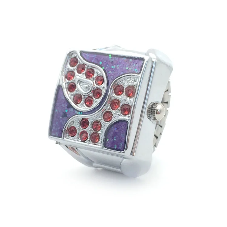 European and American style square ring watch multi drill flip creative watch domineering gift
European and American style square ring watch multi drill flip creative watch domineering gift