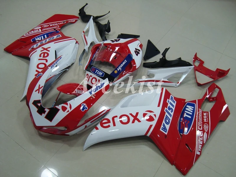 New ABS Whole Fairings kit Fit for Ducati 848 evo 1098 1198 2007 2008 2009 2010 2011 07 08 09 10 11 Bodywork set 41
New ABS Whole Fairings kit Fit for Ducati 848 evo 1098 1198 2007 2008 2009 2010 2011 07 08 09 10 11 Bodywork set 41