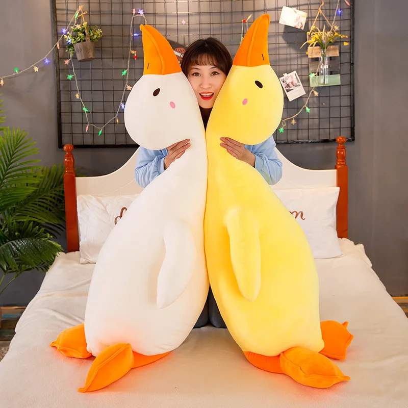 Zqswkl 65/85/110/130cm anime plush toy sleeping pillow hugs large size duck soft toy pillows for decoration christmas toys
Zqswkl 65/85/110/130cm anime plush toy sleeping pillow hugs large size duck soft toy pillows for decoration christmas toys