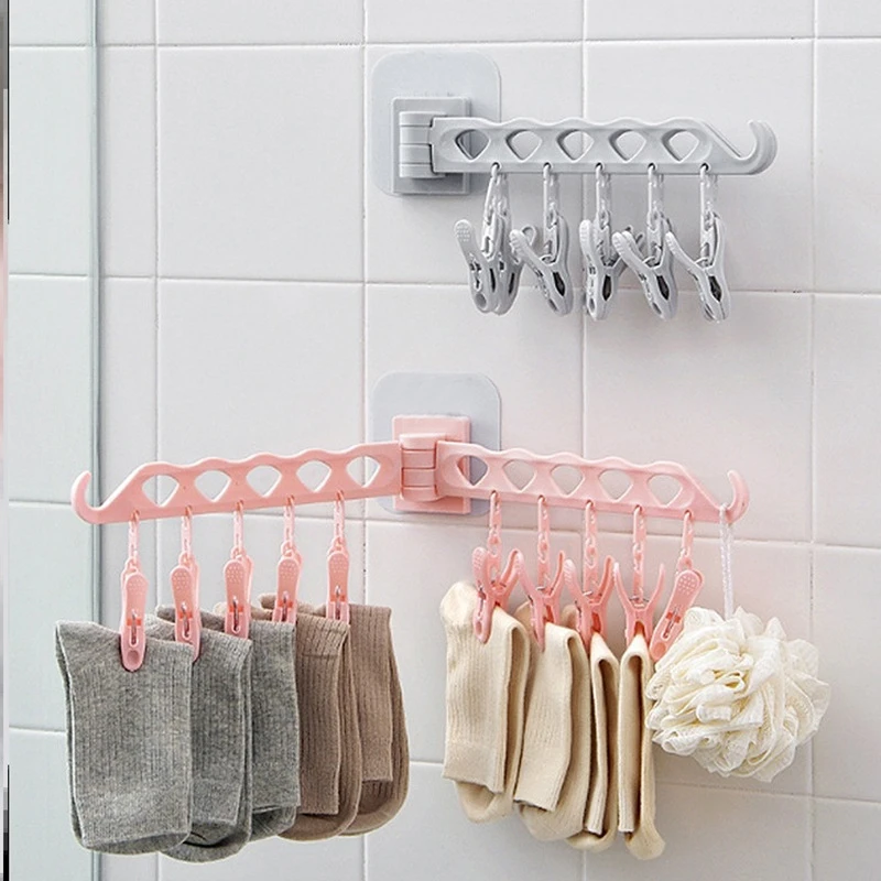 Household Rotatable Drying Racks Multi-Clip Socks Clips Drying Rack Hook Underwear Baby Clothes Multifunctional Storage Rack
Household Rotatable Drying Racks Multi-Clip Socks Clips Drying Rack Hook Underwear Baby Clothes Multifunctional Storage Rack