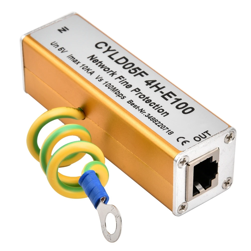 Сетевой адаптер RJ45 RJ11 5 В сетевой стабилизатор напряжения Ethernet защита от