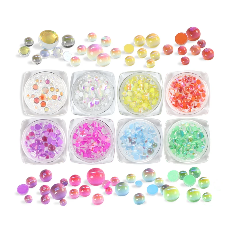 Русалки Цвет полукруглые разноцветные плоские с оборота перламутровые смешанные градиентных стразы из пластика ABS Стразы плоские с одной с... 
Русалки Цвет полукруглые разноцветные плоские с оборота перламутровые смешанные градиентных стразы из пластика ABS Стразы плоские с одной с...