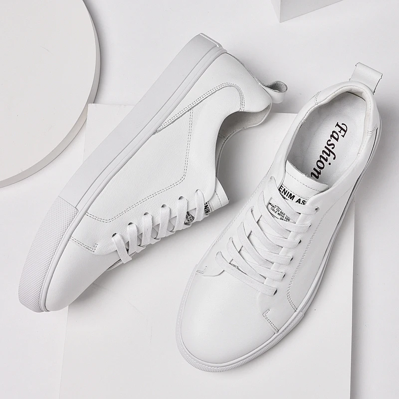 2021 Men's Casual Shoes High Quality Board Shoes Breathable Sneakers Men Walking Shoes Student Fashion Men Shoes Genuine Leather
2021 Men's Casual Shoes High Quality Board Shoes Breathable Sneakers Men Walking Shoes Student Fashion Men Shoes Genuine Leather