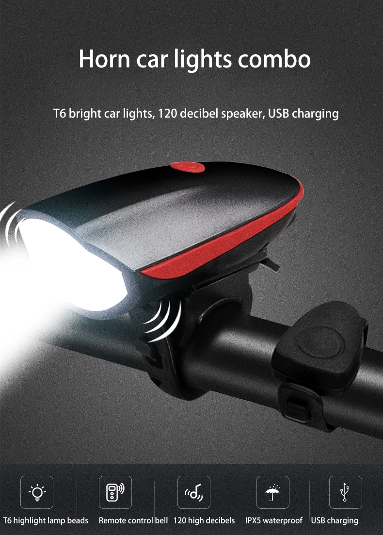 Mountian Bike Front Light Rainproof Usb Rechargeable Bicycle Light Cycling Headlight Led 1200Mah Flashlight Mtb Bike Horn Light
Mountian Bike Front Light Rainproof Usb Rechargeable Bicycle Light Cycling Headlight Led 1200Mah Flashlight Mtb Bike Horn Light