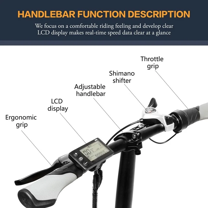 20" inch Fat tire Foldable Electric Bike 1000W Electric Bicycle L G 13AH Lithium Battery with European Quality
20" inch Fat tire Foldable Electric Bike 1000W Electric Bicycle L G 13AH Lithium Battery with European Quality