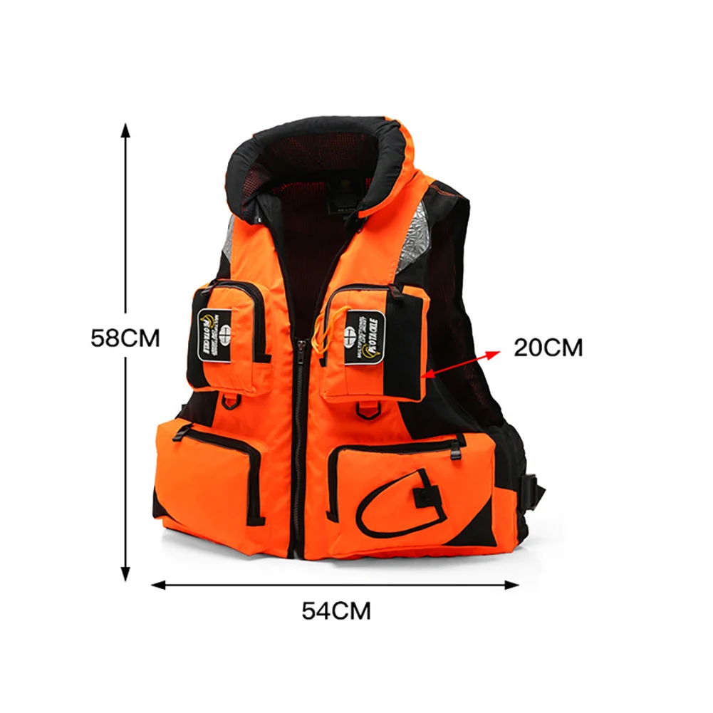 L-XXL Size Adult Fishing LifeVest Outdoor Water Sports Safety Life Jacket For Boat Drifting Survival Swimwear Colete Salva-Vidas
L-XXL Size Adult Fishing LifeVest Outdoor Water Sports Safety Life Jacket For Boat Drifting Survival Swimwear Colete Salva-Vidas