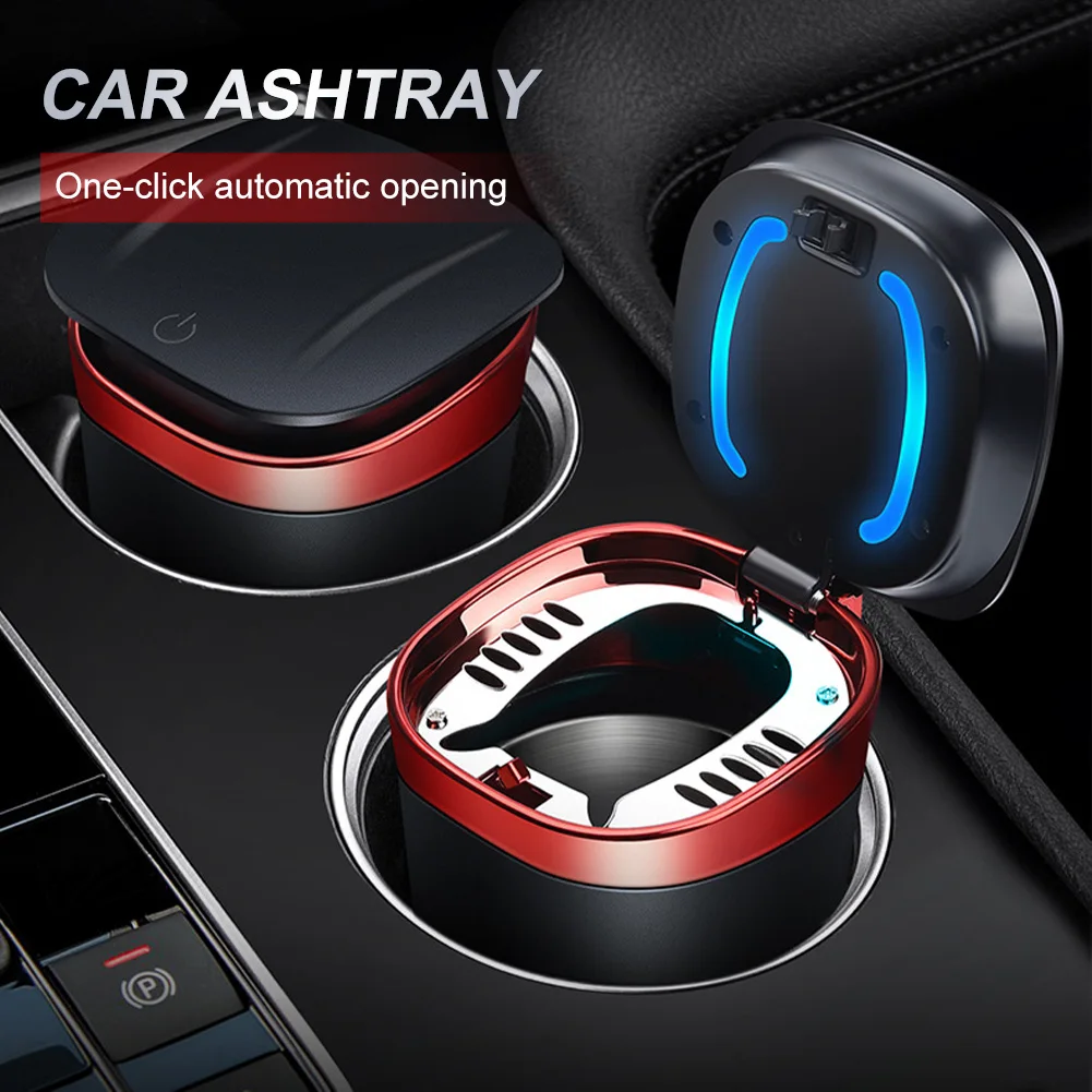 Car Ashtray Auto Cigarette Smoke Ashtray LED Blue Light Cigarette Tobacco Pocket Soot Flame ABS Metal Cup Portable Ashtray
Car Ashtray Auto Cigarette Smoke Ashtray LED Blue Light Cigarette Tobacco Pocket Soot Flame ABS Metal Cup Portable Ashtray