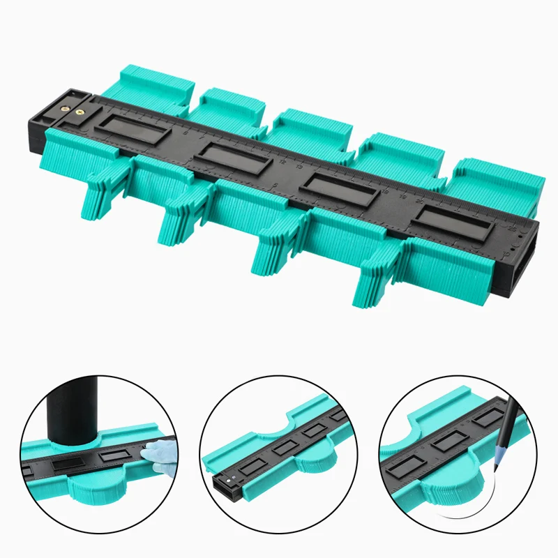 Copy Gauge Contour Gauge Duplicator Contour Scale Template Wood Marking Tools Tiling Measuring Ruler Bulk price
Copy Gauge Contour Gauge Duplicator Contour Scale Template Wood Marking Tools Tiling Measuring Ruler Bulk price