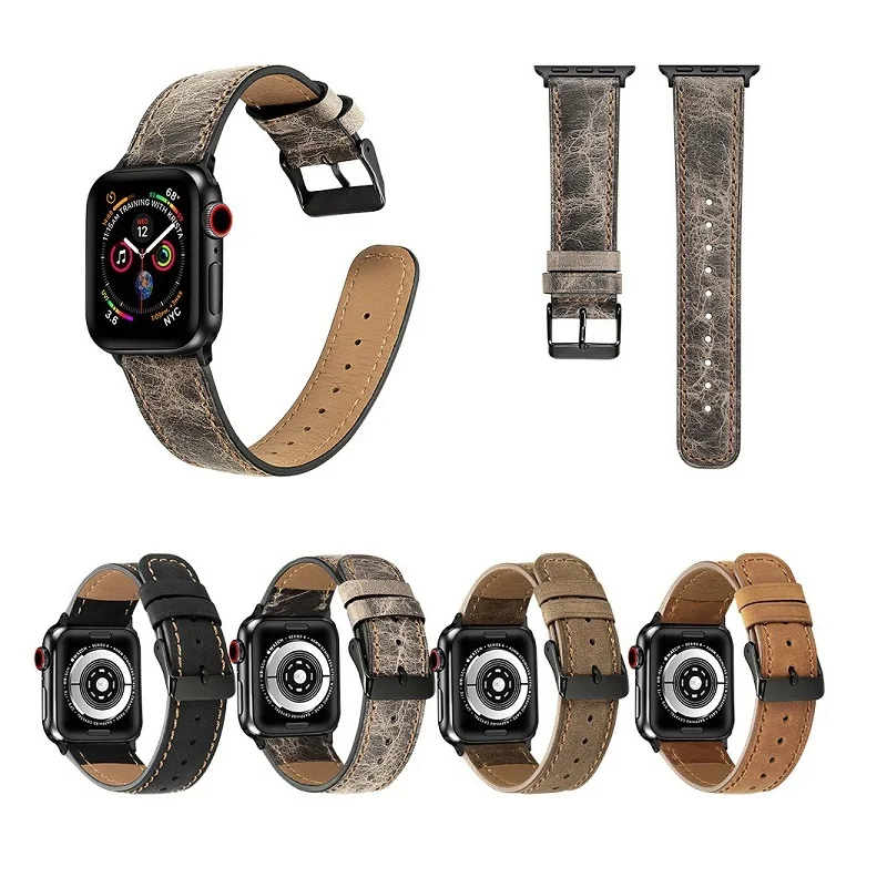 Bracelet Compatible for Apple Watch Band Correa 42mm 44mm Leather Bands for Iwatch 5 Strap with Stainless Metal Buckle Belt
Bracelet Compatible for Apple Watch Band Correa 42mm 44mm Leather Bands for Iwatch 5 Strap with Stainless Metal Buckle Belt