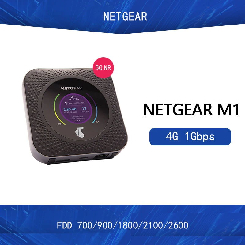 95% New Netgear Nighthawk M1 MR1100 AU 4GX Gigabit LTE Mobile Router 1Gbps WiFi Hotspot +2PCS Antennas
95% New Netgear Nighthawk M1 MR1100 AU 4GX Gigabit LTE Mobile Router 1Gbps WiFi Hotspot +2PCS Antennas