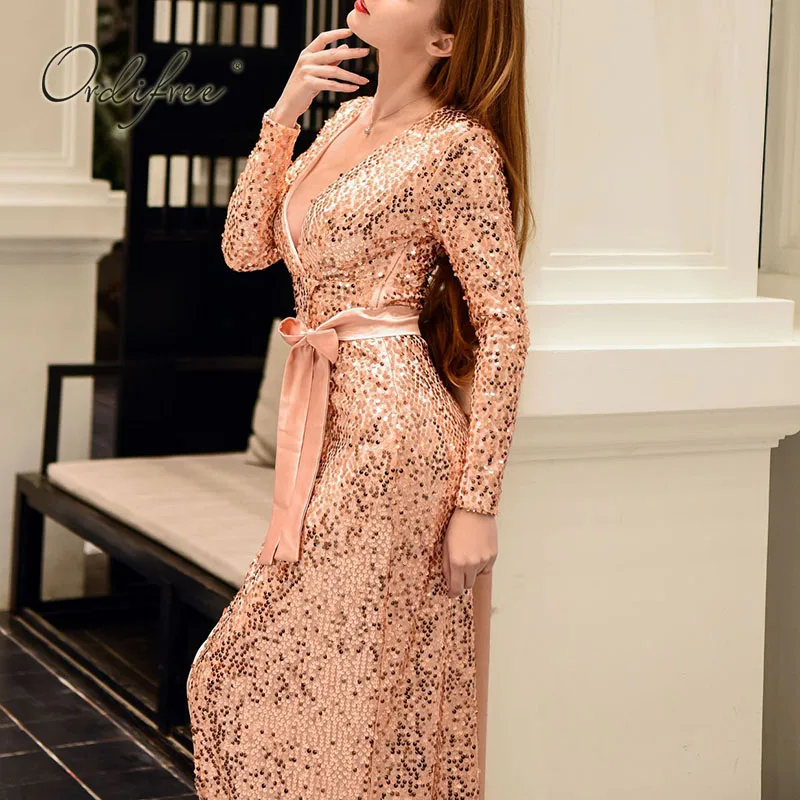 Ordifree 2021 Summer Long Party Dress Elegant Women Sexy Sequin Maxi Dress Long Sleeve Autumn Dress
Ordifree 2021 Summer Long Party Dress Elegant Women Sexy Sequin Maxi Dress Long Sleeve Autumn Dress