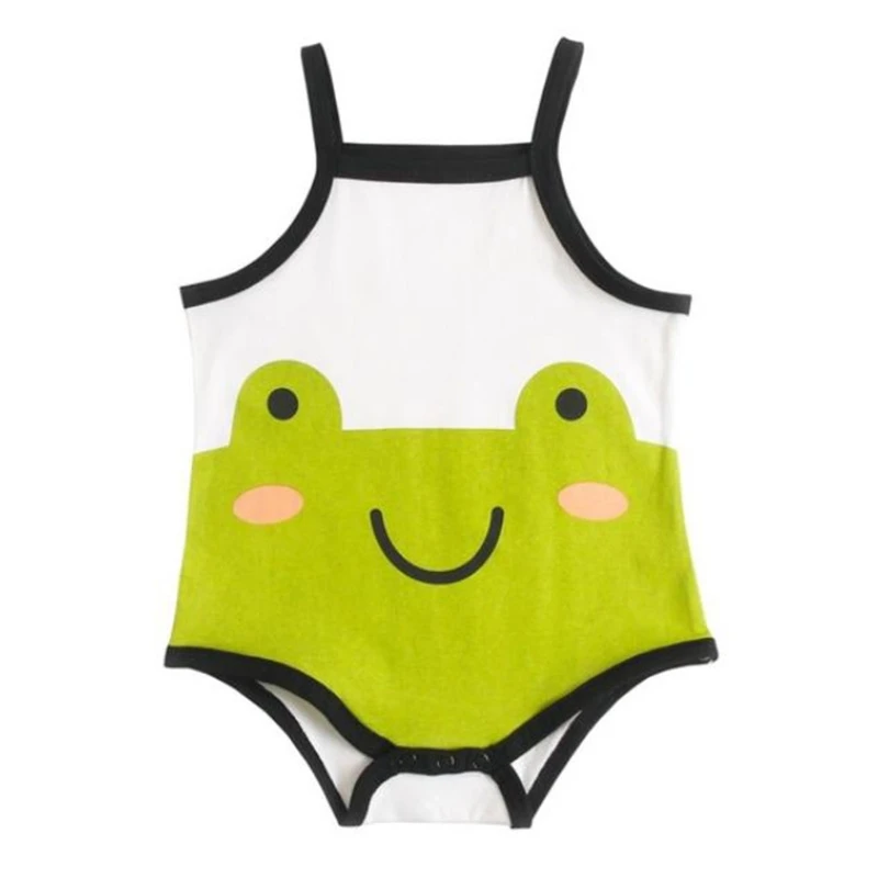 J60B Baby Sleeveless Romper Cartoon Animal Print Sling Bodysuit Summer Cotton Jumpsuit 0-36Months Newborn Infants Toddler Bag
J60B Baby Sleeveless Romper Cartoon Animal Print Sling Bodysuit Summer Cotton Jumpsuit 0-36Months Newborn Infants Toddler Bag