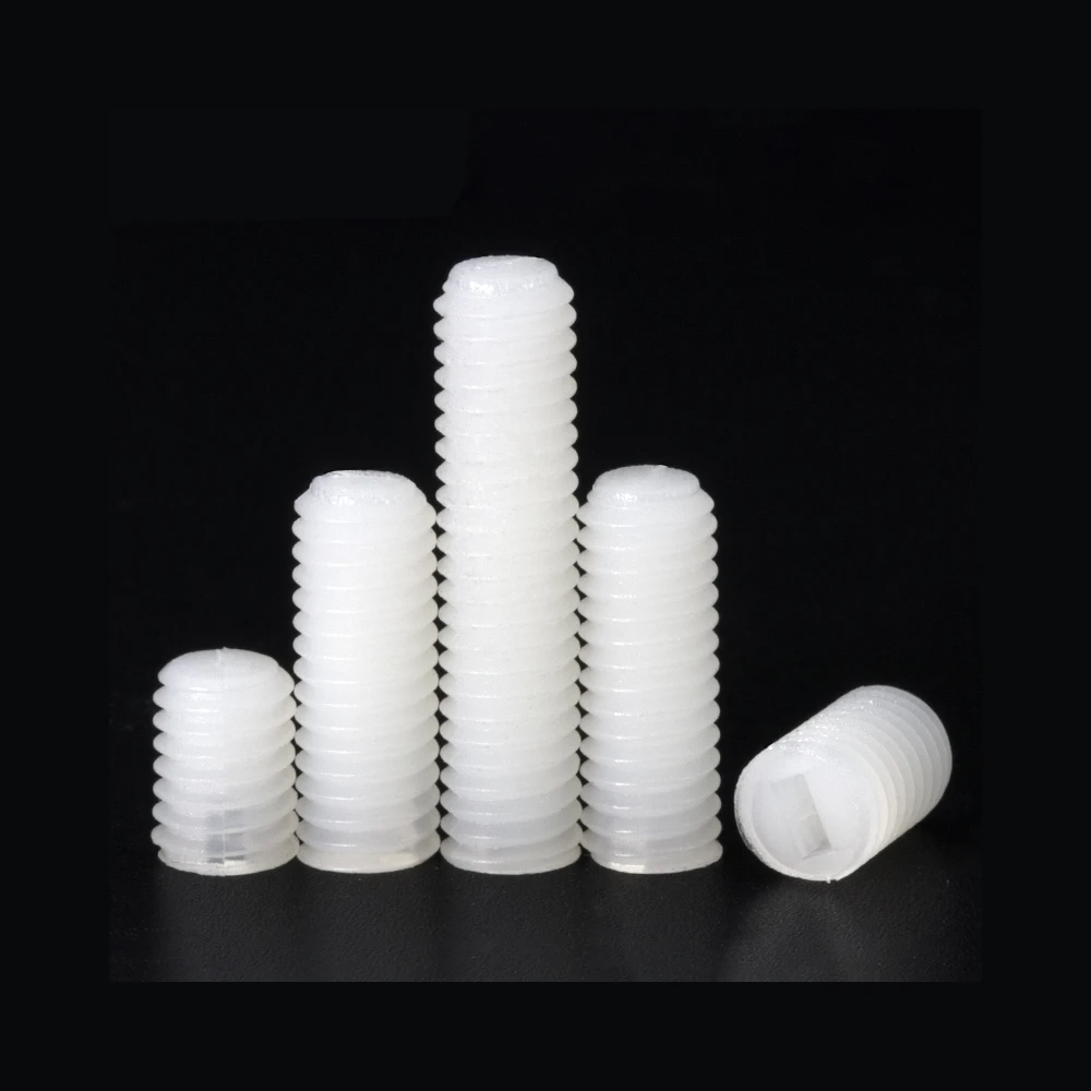 M3 M4 M5 M6 M8 White Nylon Set Grub Screw Plastic Thread Flat Head Metric Headless Slotted Bolt
M3 M4 M5 M6 M8 White Nylon Set Grub Screw Plastic Thread Flat Head Metric Headless Slotted Bolt
