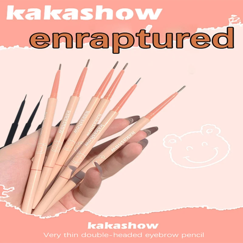 KAKASHOW New Double-Headed Ultra-Fine Eyebrow Pencil Precise Brow Definer Long Lasting Waterproof Eye Brow Makeup 6 Colors TSLM1
KAKASHOW New Double-Headed Ultra-Fine Eyebrow Pencil Precise Brow Definer Long Lasting Waterproof Eye Brow Makeup 6 Colors TSLM1