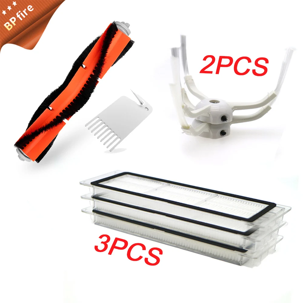 Аксессуары для пылесоса xiaomi roborock s50 S51 S55 S5, 2 боковые щетки, 3 фильтра НЕРА, 1 основная щетка
Аксессуары для пылесоса xiaomi roborock s50 S51 S55 S5, 2 боковые щетки, 3 фильтра НЕРА, 1 основная щетка