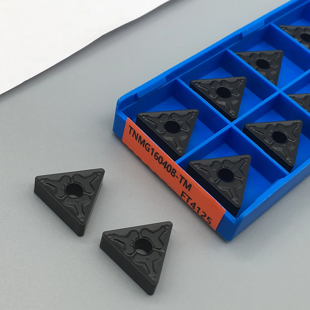 10PCS TNMG160408 TM FT4125 High Quality external metal turning tool Carbide Inserts Blade Lathe Cutter Turning Tool for Steel
10PCS TNMG160408 TM FT4125 High Quality external metal turning tool Carbide Inserts Blade Lathe Cutter Turning Tool for Steel