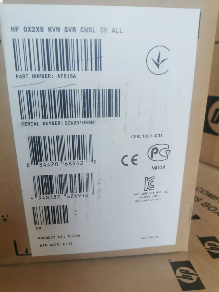 New AF616A 513735-001 517690-001 8port KVM
New AF616A 513735-001 517690-001 8port KVM