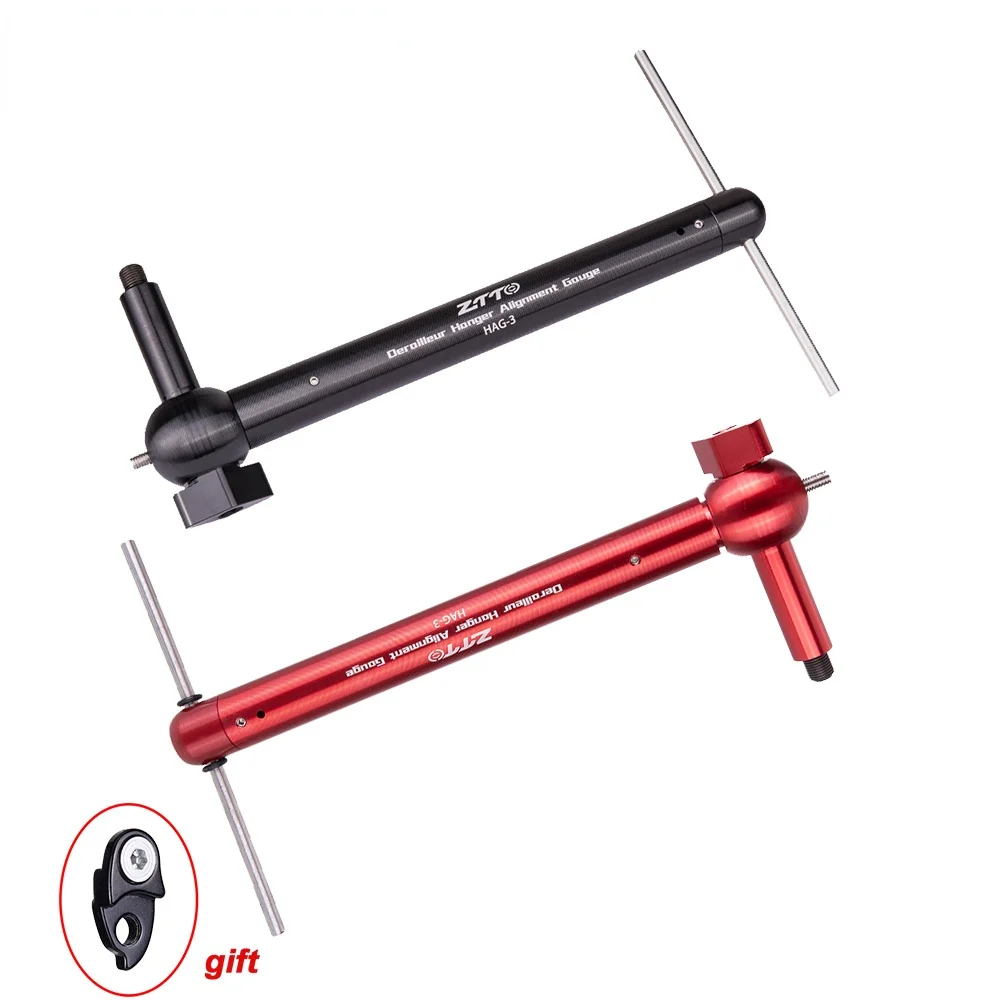 MTB Bike Derailleur Hanger Alignment Gauge Professional Alignment Ranging Tool HAG-3 Black for mountain road bicycle
MTB Bike Derailleur Hanger Alignment Gauge Professional Alignment Ranging Tool HAG-3 Black for mountain road bicycle