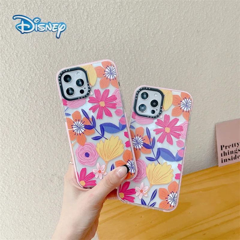 Disney Cartoon Flowers Mobile Phone Case for iPhone 13 13Pro 12 12Pro 11 Pro X XS Max XR 7 8 Plus SE Girl's Cute Fashion Covers 
Disney Cartoon Flowers Mobile Phone Case for iPhone 13 13Pro 12 12Pro 11 Pro X XS Max XR 7 8 Plus SE Girl's Cute Fashion Covers