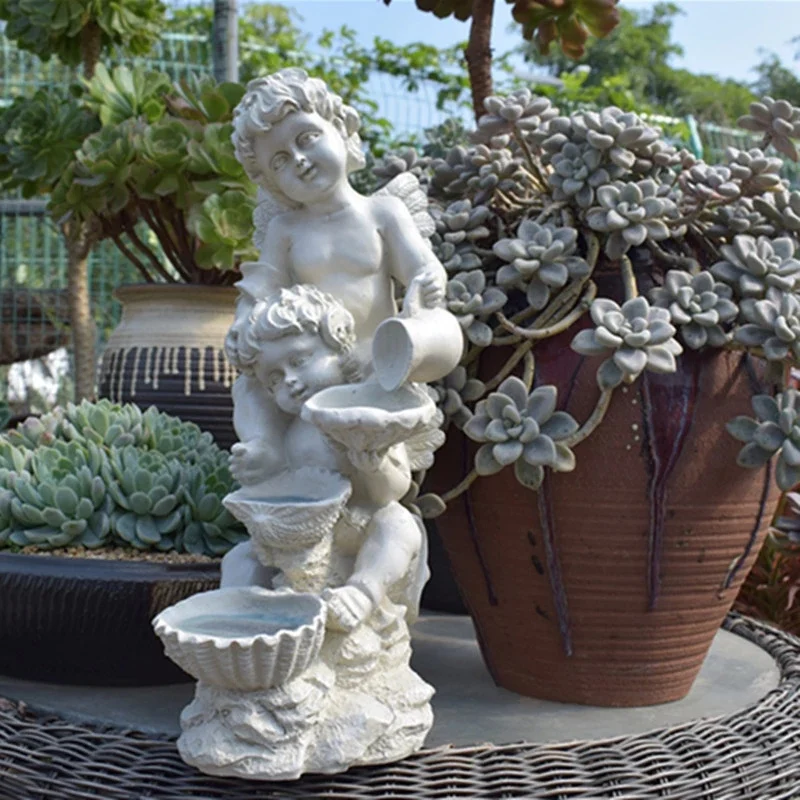 Garden Resin White Angel Outdoor Home Decor Sculpture Room Decoration Statue European Figurine
Garden Resin White Angel Outdoor Home Decor Sculpture Room Decoration Statue European Figurine