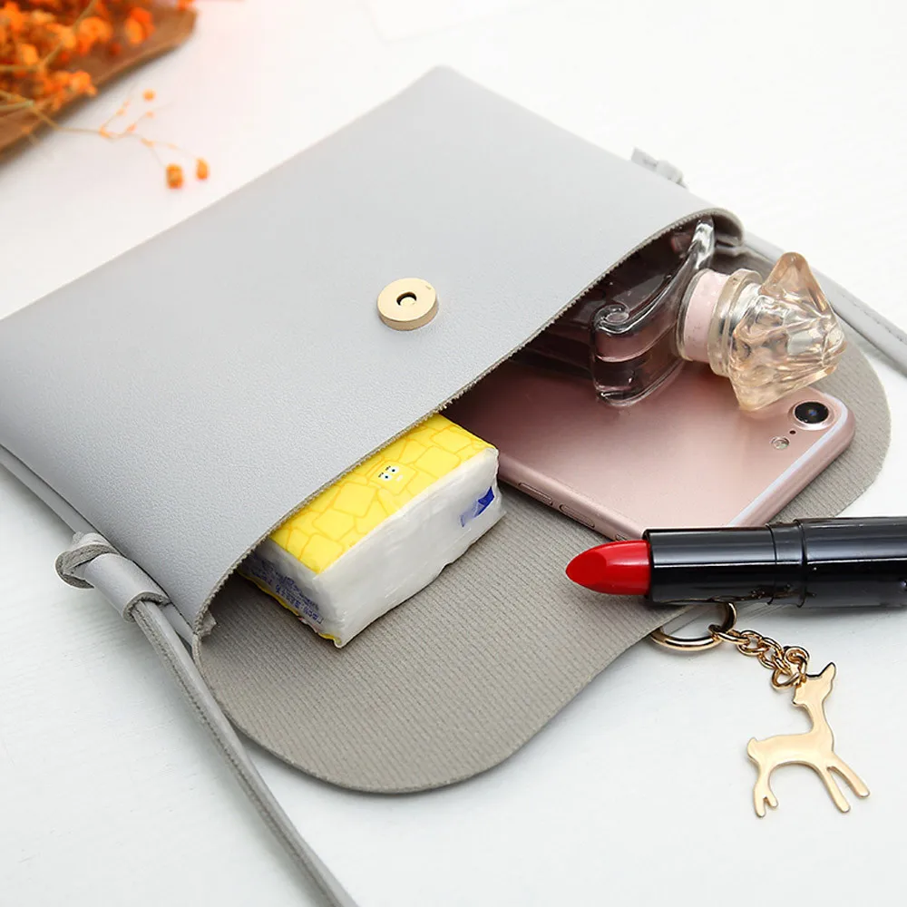 Small Women Deer Pendant PU Handbag Solid Color Crossbody Ladies Bags Designer Brand Clutch Shoulder Bag Sac bolso mujer#35
Small Women Deer Pendant PU Handbag Solid Color Crossbody Ladies Bags Designer Brand Clutch Shoulder Bag Sac bolso mujer#35