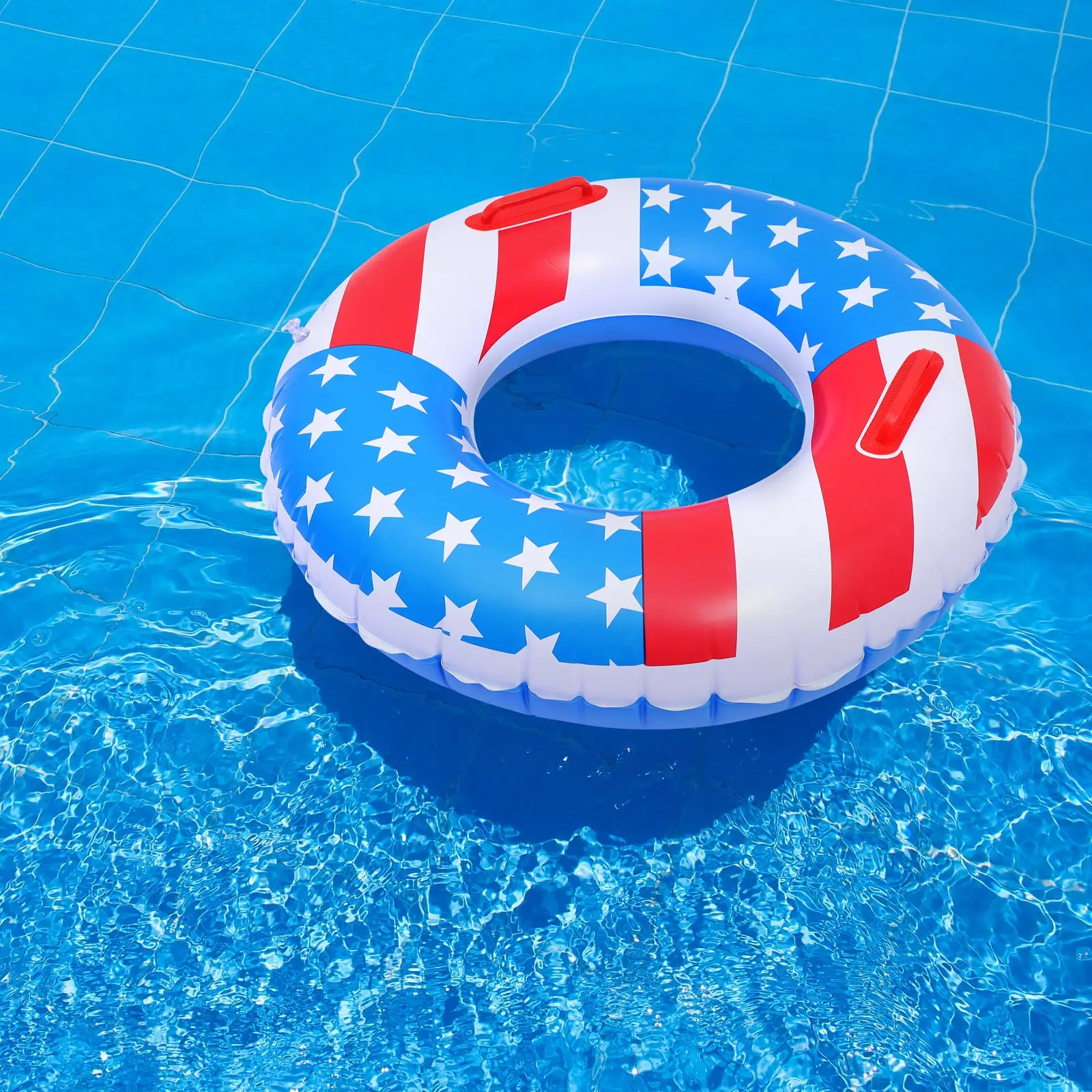 1pc Independence Day Swim Ring Inflatable Fun Swimming Ring Swimming Toy for Party Beach
1pc Independence Day Swim Ring Inflatable Fun Swimming Ring Swimming Toy for Party Beach