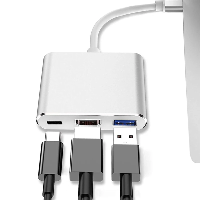 USB C To HDMI-Compatible Adapter Type C Docking Station To USB3.0 4K HD USB C Converter Support PD Charging for Macbook pro hub
USB C To HDMI-Compatible Adapter Type C Docking Station To USB3.0 4K HD USB C Converter Support PD Charging for Macbook pro hub