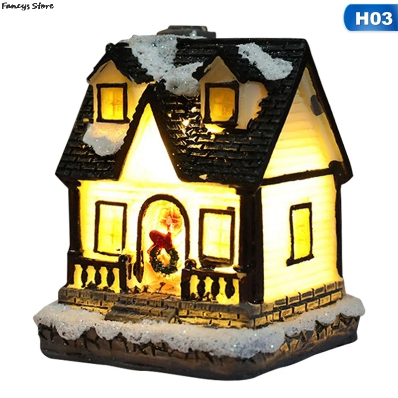 Christmas Simulation Resin House Villa Luminous Fireplace Decoration Ornament Garden Yard Party Cake Gift Play House Mini House
Christmas Simulation Resin House Villa Luminous Fireplace Decoration Ornament Garden Yard Party Cake Gift Play House Mini House