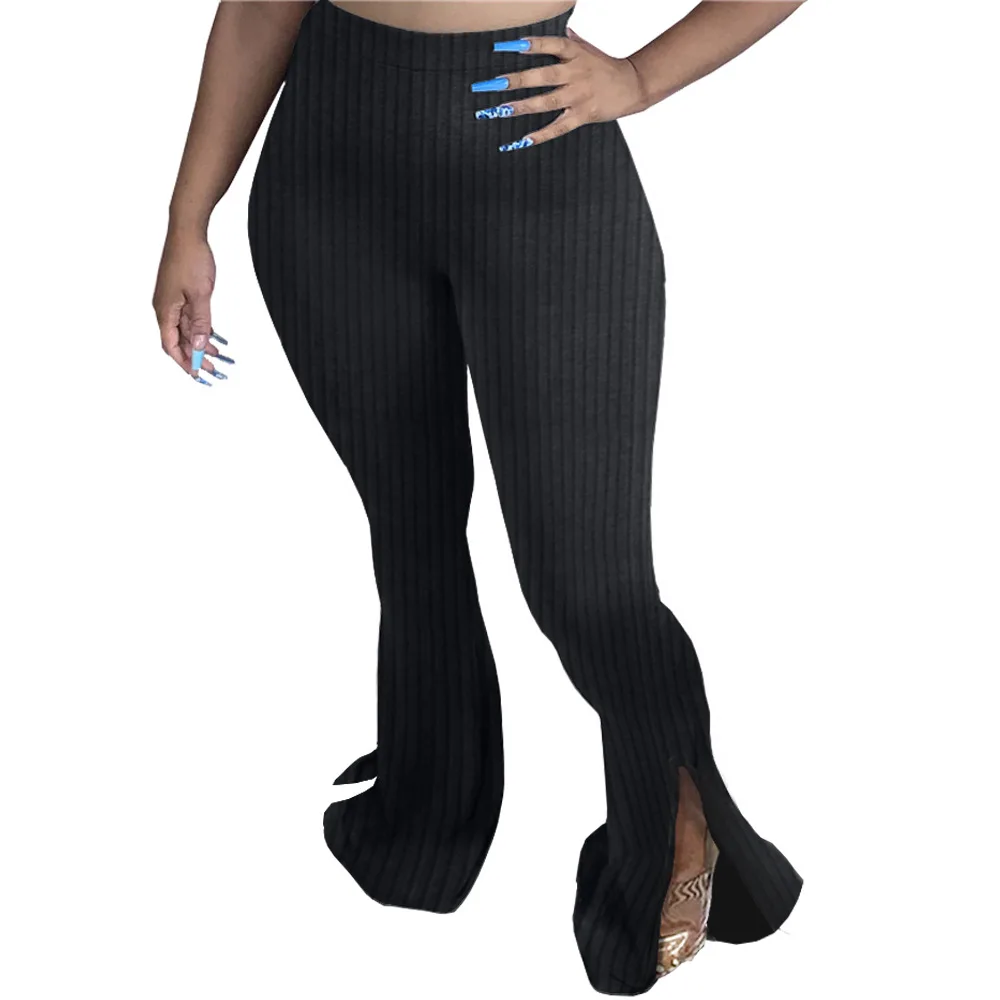 Ribbed Knitted Sexy Bodycon Pants Women Trousers Black Red Gray Skinny High Waist Pants Female Wide Leg Flare Casual Pants 
Ribbed Knitted Sexy Bodycon Pants Women Trousers Black Red Gray Skinny High Waist Pants Female Wide Leg Flare Casual Pants
