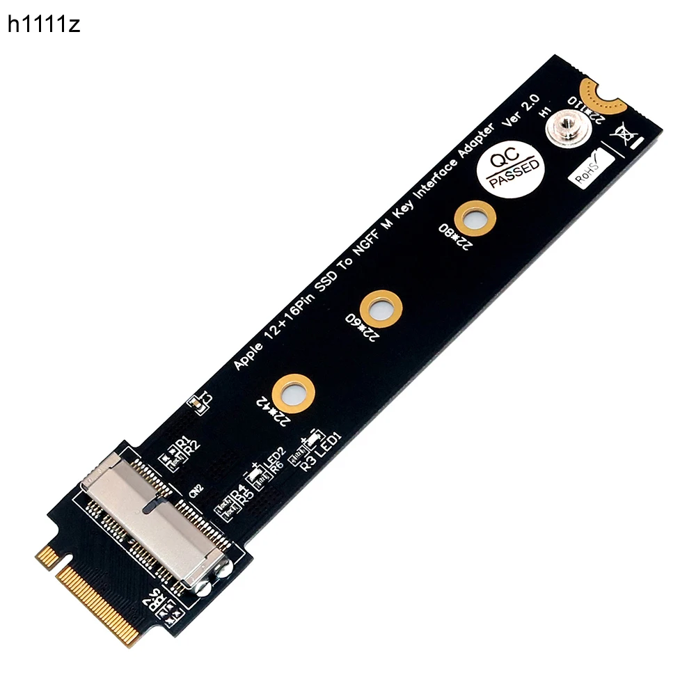 Фото M.2 адаптер PCIe SSD на ключ M карты для 2013 2014 2015 2016 2017 MacBook Air Pro retina конвертер NGFF M2|Платы