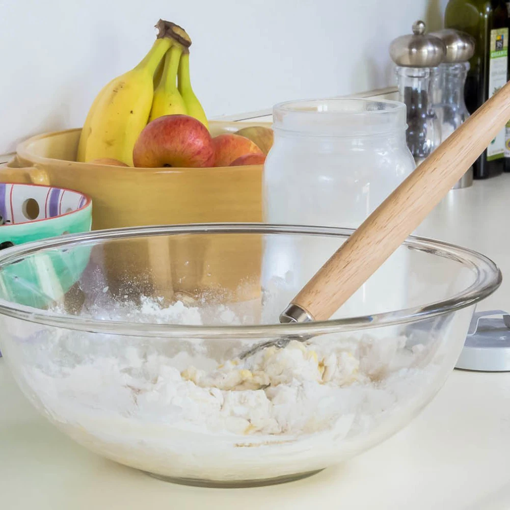 Stainless Steel Egg Beater 13 Inch DIY Bread Dough Flour Coil Agitator Baking Accessories Pastry Blender Kitchen Gadgets
Stainless Steel Egg Beater 13 Inch DIY Bread Dough Flour Coil Agitator Baking Accessories Pastry Blender Kitchen Gadgets