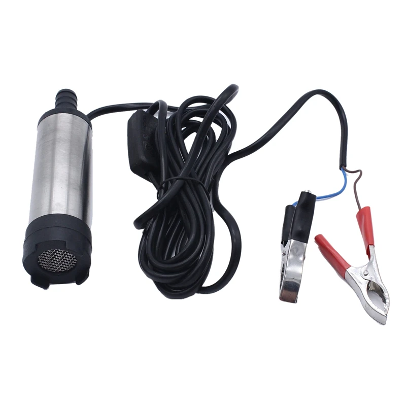 Portable Mini Electric Submersible Pump for Pumping Oil Water Fuel Transfer Pump Stainless Steel Shell 12L/Min DC 12V
Portable Mini Electric Submersible Pump for Pumping Oil Water Fuel Transfer Pump Stainless Steel Shell 12L/Min DC 12V