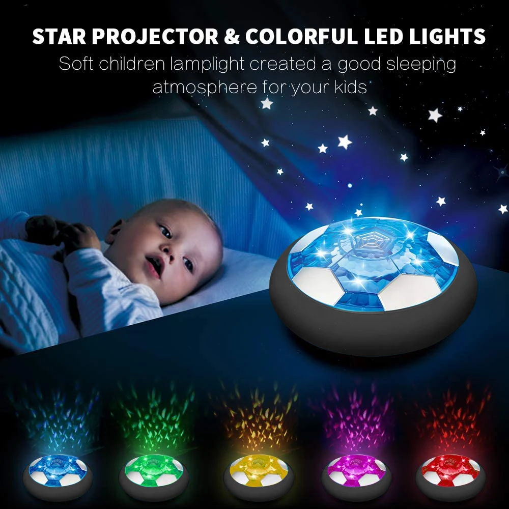 NEW Air Power Hover Soccer Ball Indoor Football Toy Colorful Music Light Flashing Ball Toys kids sport games Kid's Educational
NEW Air Power Hover Soccer Ball Indoor Football Toy Colorful Music Light Flashing Ball Toys kids sport games Kid's Educational