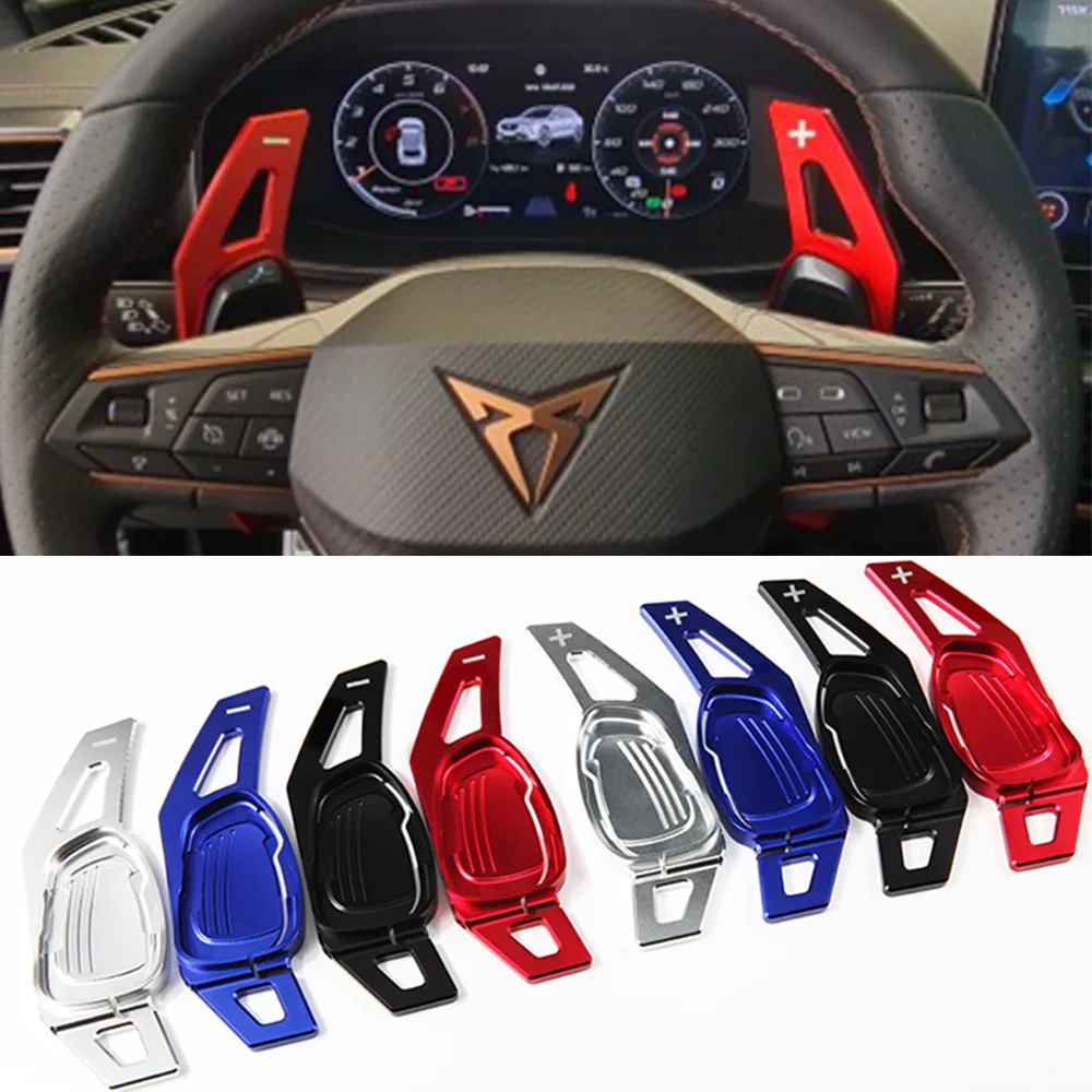 Shifter Paddles For Cupra Formentor 2019 Cupra Ateca Leon e-Hybrid Sportstoure 2020 2021 Car Steering Wheel DSG Extend Stickers
Shifter Paddles For Cupra Formentor 2019 Cupra Ateca Leon e-Hybrid Sportstoure 2020 2021 Car Steering Wheel DSG Extend Stickers