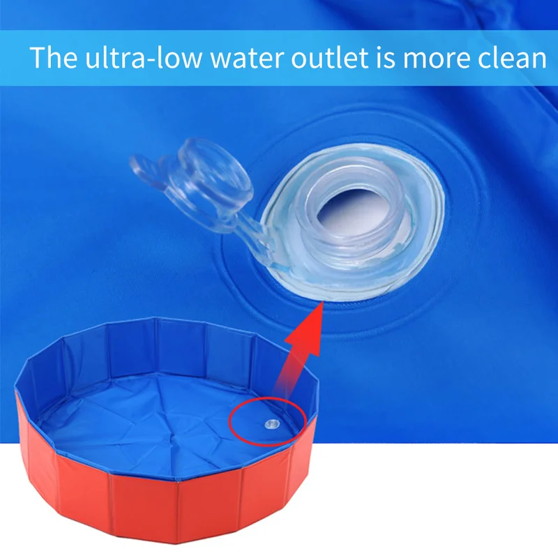 Blue PVC Dog Swimming Pool Foldable Waterproof Pet Bath Swimming Tub Bathtub Bathing Pool for Dogs Cats Kids Summer Supply
Blue PVC Dog Swimming Pool Foldable Waterproof Pet Bath Swimming Tub Bathtub Bathing Pool for Dogs Cats Kids Summer Supply