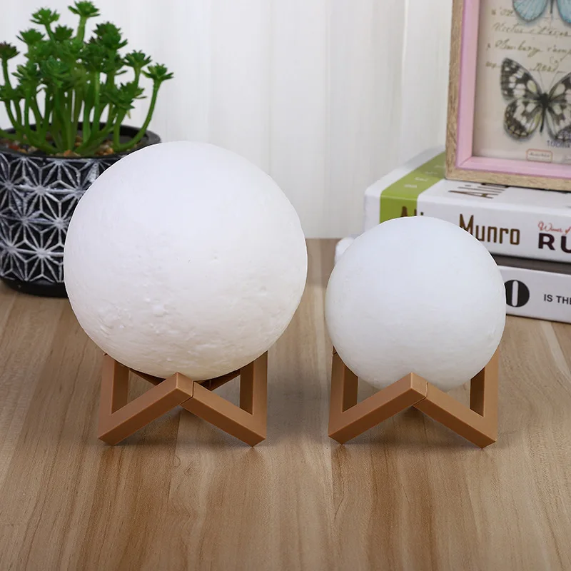 Rechargeable Moon Lamp Night Light Switch Warm Color Button Battery 3D Print Lamp Moon Bedroom Bookcase Creative Night Lights
Rechargeable Moon Lamp Night Light Switch Warm Color Button Battery 3D Print Lamp Moon Bedroom Bookcase Creative Night Lights