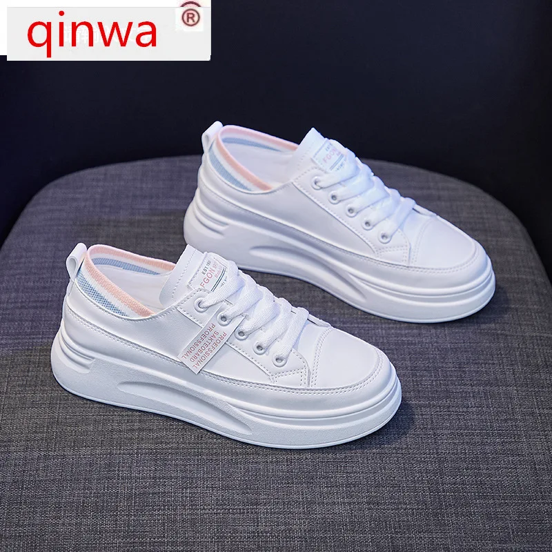 Fashion Shoes Women's Vulcanize Shoes Spring New Casual Classic Solid Color PU Leather Shoes Women Casual White Shoes Sneakers
Fashion Shoes Women's Vulcanize Shoes Spring New Casual Classic Solid Color PU Leather Shoes Women Casual White Shoes Sneakers